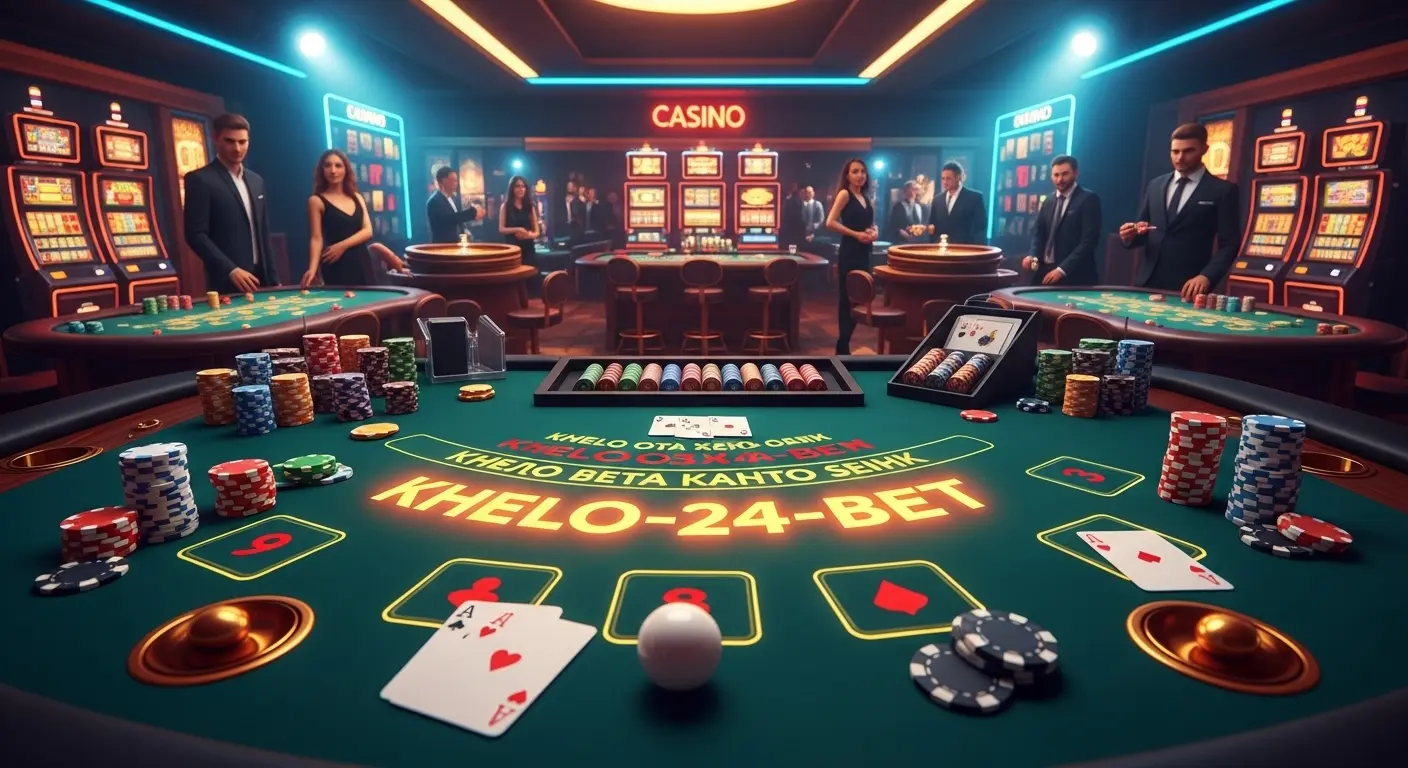 Cricket stadium under flood-lights