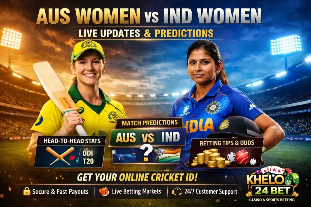 AUS Women vs IND Women