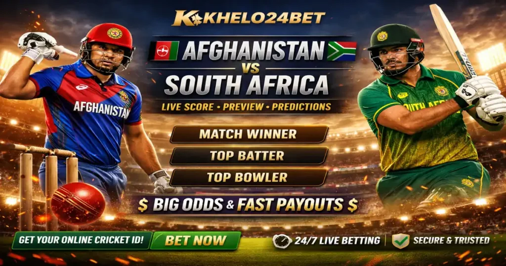 Afghanistan versus South Africa