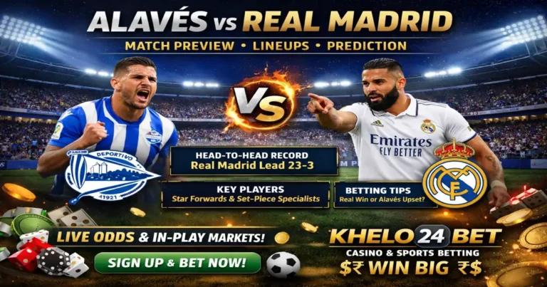 Alavés vs Real Madrid