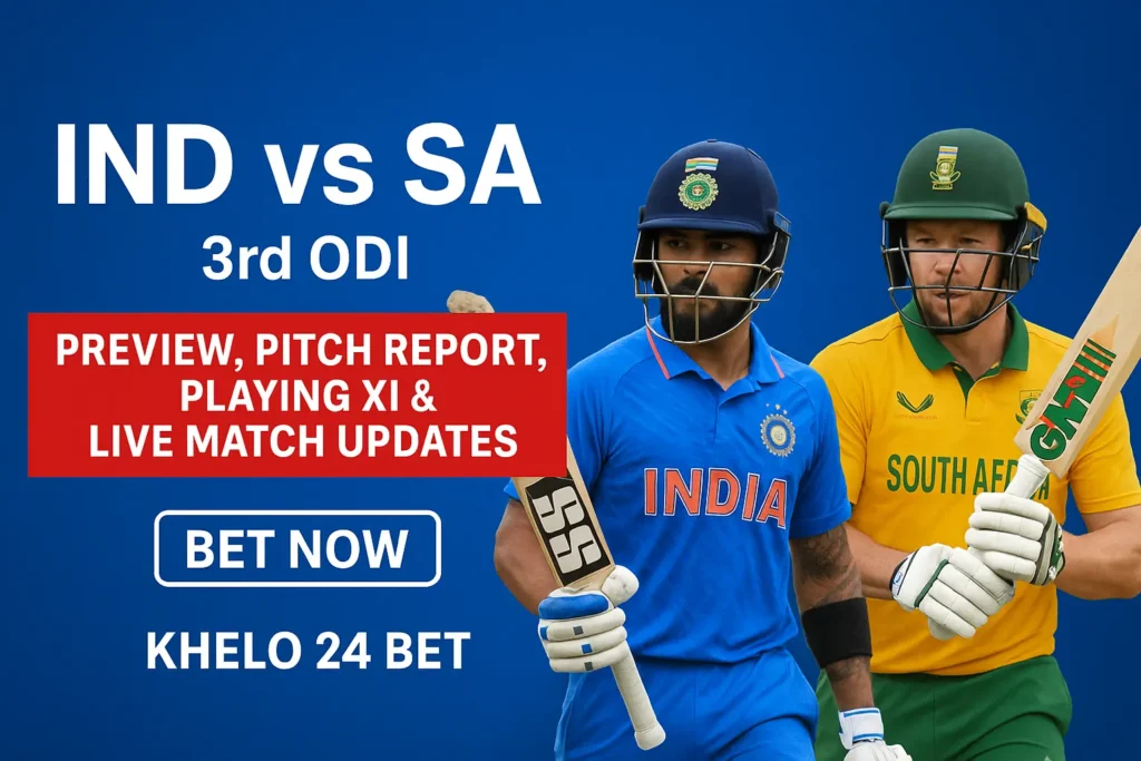 IND vs SA 3rd ODI