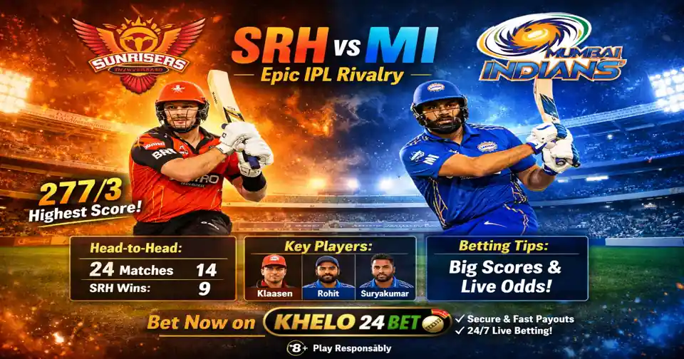 Sunrisers Hyderabad vs Mumbai Indians Timeline