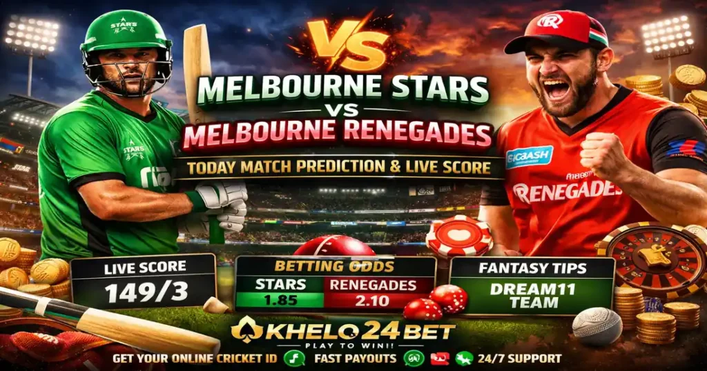 Melbourne Stars vs Melbourne Renegades