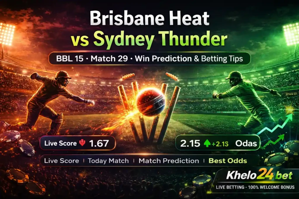 Brisbane Heat vs Sydney Thunder
