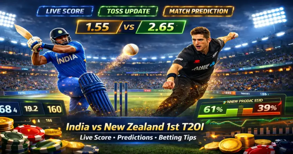 India vs New Zealand (1st T20I)