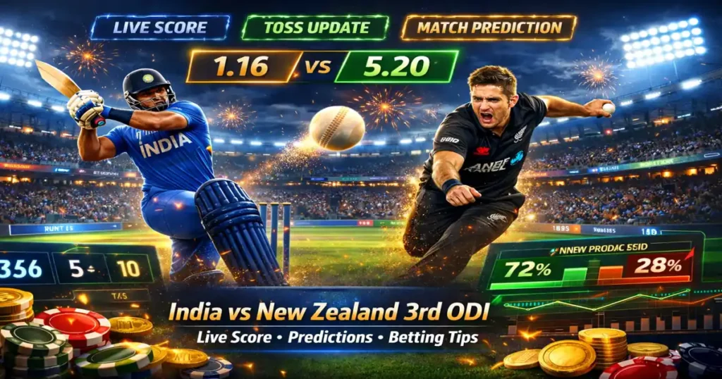 India vs New Zealand (3rd ODI)