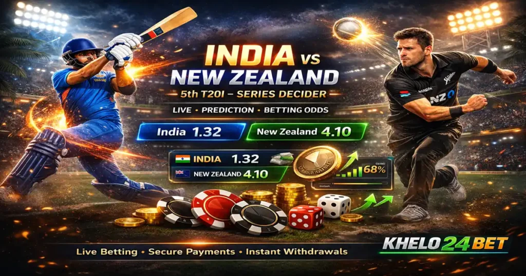 India vs New Zealand (5th T20I)