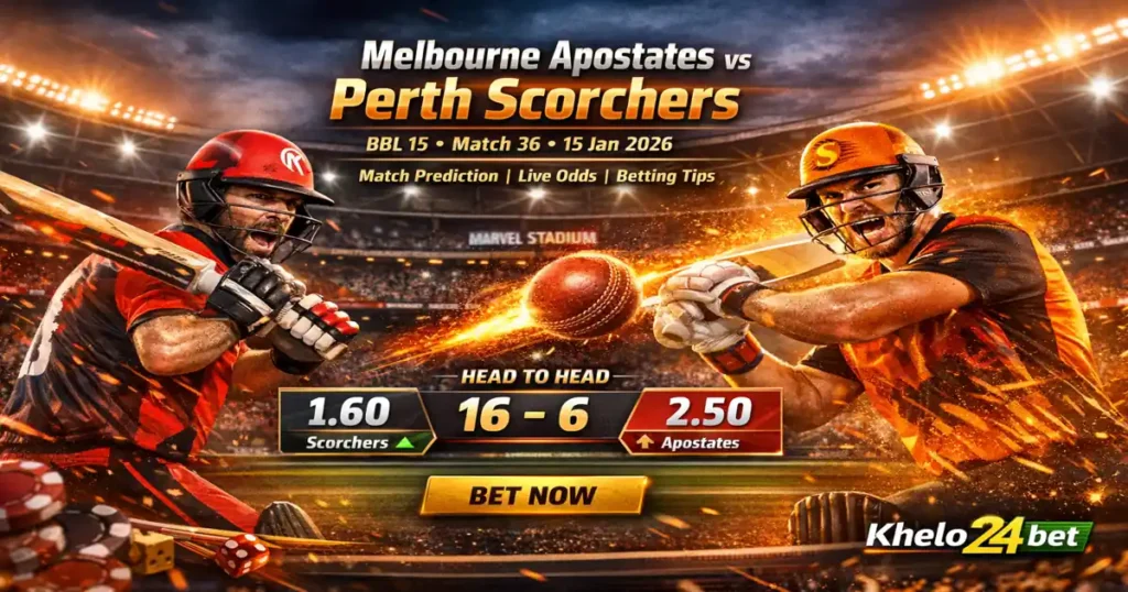 Melbourne Renegades vs Perth Scorchers