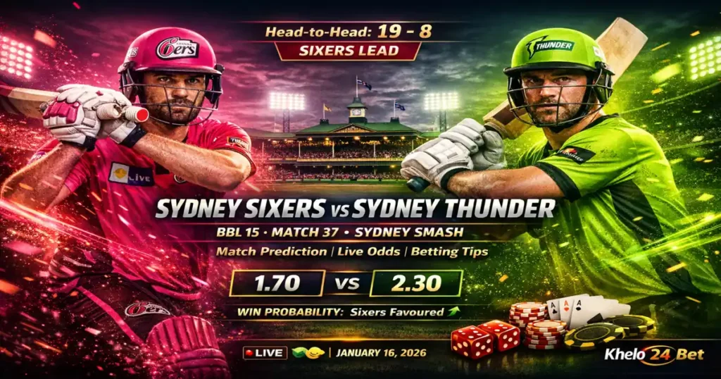 Sydney Sixers vs Sydney Thunder