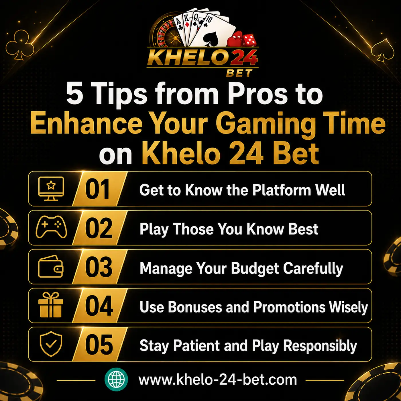 5 Tips from Pros